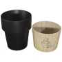 4 Tassen | Keramik und Gummiholz | 150 ml