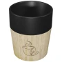 4 Tassen | Keramik und Gummiholz | 150 ml