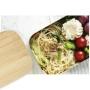 Lunch box | 700 ml | Bamboo wood | Dishwasher safe