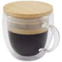 Thermobecher | Glas | 250 ml | Bambusdeckel