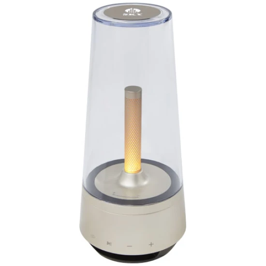 Ambiance speaker | ABS Plastic | Can also be used as a lamp | champagne