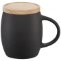 Mug | Ceramic | 400 ml | Wooden lid/coaste