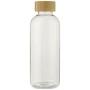 Sports bottle | 100% recycled plastic & bamboo lid | 650ml | Eco-friendly