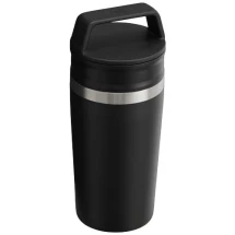 Mug isotherme | Acier inoxydable recyclé | 350 ml | Couvercle en deux parties | Compatible porte-gobelet