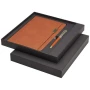 Coffret cadeau | Papier certifié FSC & laiton recyclé | 2 pièces | Encre noire | Haute qualité