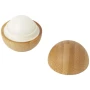 Round lip balm | Bamboo, ABS | With vanilla aroma | SPF15 | Sustainable
