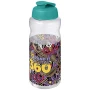 Sports bottle | rPET | 1L | With flip lid | Made in the UK