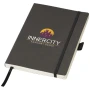 A5 notebook | 160 lined pages | Cream paper | Document pocket | Pen loop