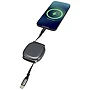 Câble de recharge PD CarPlay rétractable en plastique recyclé Alphard 100 W