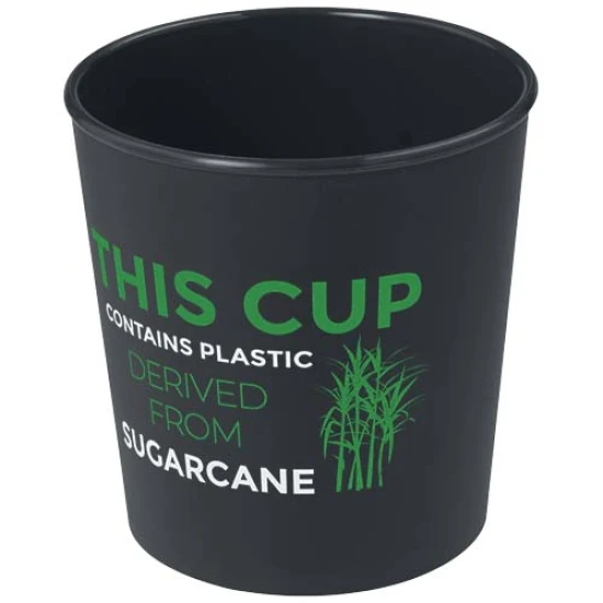 Beker | PP & suikerriet bioplastic | 200ml | Ideaal voor koude dranken, ijs & friet | graniet
