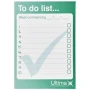 A6 notitieblok | To-Do Lijst | 25/50/100 pagina's