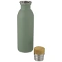 Wasserflasche | Edelstahl | 650ml | Bambusdeckel