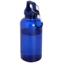 Wasserflasche | Recycelter Kunststoff | 400 ml | Mit Karabiner