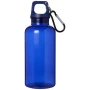 Wasserflasche | Recycelter Kunststoff | 400 ml | Mit Karabiner