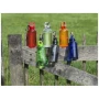Wasserflasche | Recycelter Kunststoff | 400 ml | Mit Karabiner