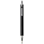 Bolígrafo Spectrum de aluminio reciclado (tinta azul) negro