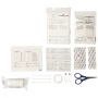 Trousse de premiers soins | Bâche | 30pcs | Sac étanche