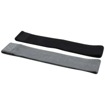 Resistance band set | Latex and polyester | 17x8,5cm | In a storage pouch