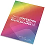 Carnet A5 | Papier recyclé 80 g/m² et carton recyclé | Couverture souple | 50 feuilles lignées