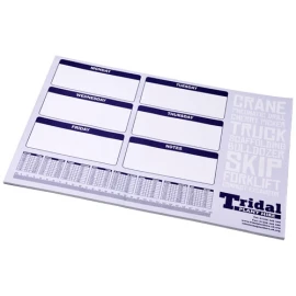 A2 notepad | Paper 80 g/m² | 25/50/100 sheets | Full color print