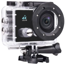 Action Camera 4K | ABS Plastic | Full set of accessories | Water-resistant case | Long-lasting battery