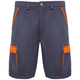 Workwear shorts | Polyester cotton elastane 250 g/m² | Elastic waistband | Multiple pockets