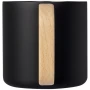 Double walled insulated mug | Recycled stainless steel & wood | 350 ml | Eco