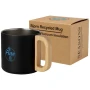 Double walled insulated mug | Recycled stainless steel & wood | 350 ml | Eco