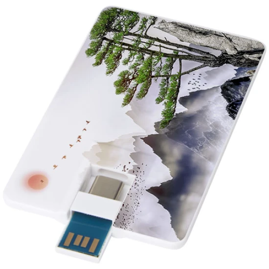 Draaibare USB | ABS | 32GB | Leessnelheid van 9MB/s | wit