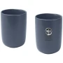 Ceramic cups | 350 ml | set of 2 | Ergonomic design