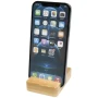 Support pour téléphone | Bambou | Naturel | Avec angle de vision ergonomique | Durable