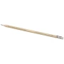 Pencil with eraser | Poplar wood, graphite & aluminium | Certified wood
