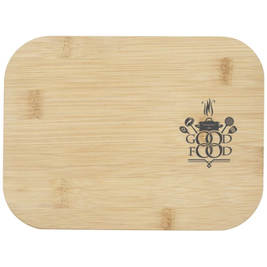 Glazen lunchtrommel | 1000 ml | Bamboe deksel | Vaatwasmachinebestendig | naturel;transparant