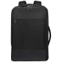 Laptop backpack | rPET & PU | 31x15x48 cm | Expandable to 35 L