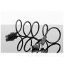 Cable de carga magnético | Silicona reciclada y aleación de zinc | 100W | 1 m | Entrada USB-A y USB-C | Conectores Type-C y Lightning
