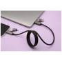Cable de carga magnético | Silicona reciclada y aleación de zinc | 100W | 1 m | Entrada USB-A y USB-C | Conectores Type-C y Lightning