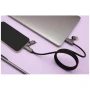 Cable de carga magnético | Silicona reciclada y aleación de zinc | 100W | 1 m | Entrada USB-A y USB-C | Conectores Type-C y Lightning