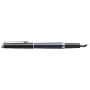 Waterman Hemisphere vulpen | Metaal | Blauwe inkt | Gemaakt in Frankrijk | Hoge kwaliteit