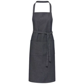 Apron | Denim 320 g/m² | 2 adjacent pockets | Tie back closure 1M