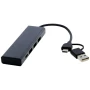 Hub USB | Alluminio riciclato | USB 2.0