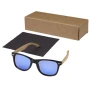Mirrored polarized sunglasses | rPET & wood | Sustainable | In gift box