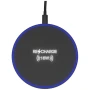 Wireless charging pad | rPET | Light-up logo | Extra slim