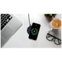 Wireless charging pad | rPET | Light-up logo | Extra slim