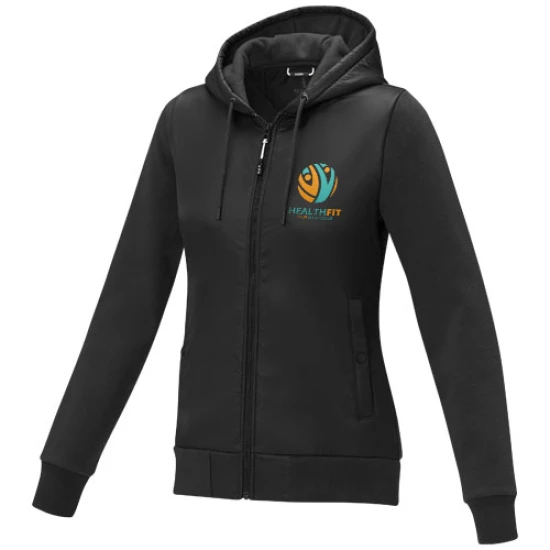 Hybride jas | Nylon, katoen & polyester | Voor vrouwen | Comfortabel | zwart