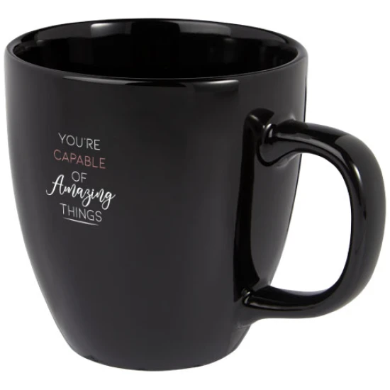 Mok | Keramisch | 430 ml | zwart