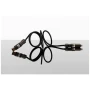 Cavo di ricarica | Alluminio e nylon riciclato | 100W | USB-A e USB-C | Display digitale