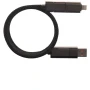 Cavo di ricarica | Alluminio e nylon riciclato | 100W | USB-A e USB-C | Display digitale