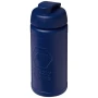 Gourde sport | PP | 750ml | Moulage en relief | Avec fermeture flip | Fabriquée au Royaume-Uni
