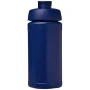 Gourde sport | PP | 750ml | Moulage en relief | Avec fermeture flip | Fabriquée au Royaume-Uni