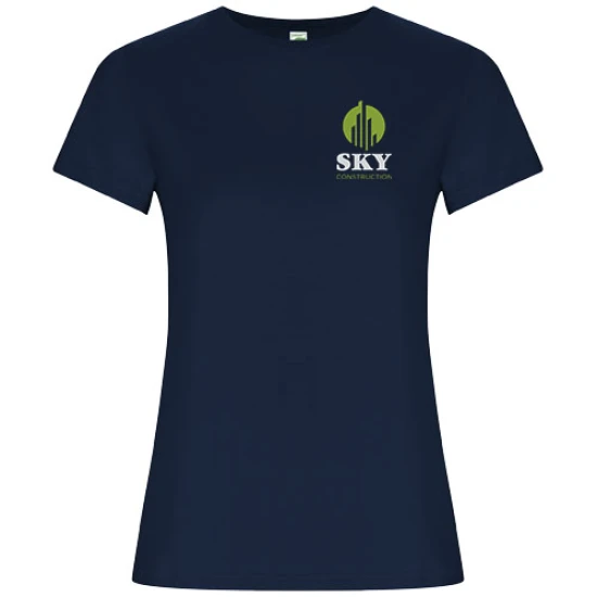 Roly women's t-shirt | 100% organic cotton | 160 g/m² | Short sleeve | navy blue